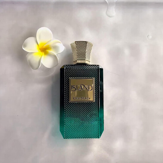 Khadlaj  Extrait De Parfum 新品 Khadlaj Unisex Island Extrait de Parfum Spray 3.4 oz
