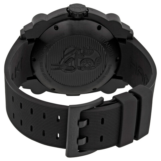 Sub Zero Hamilton H78505330 Hamilton Khaki Navy Automatic Black