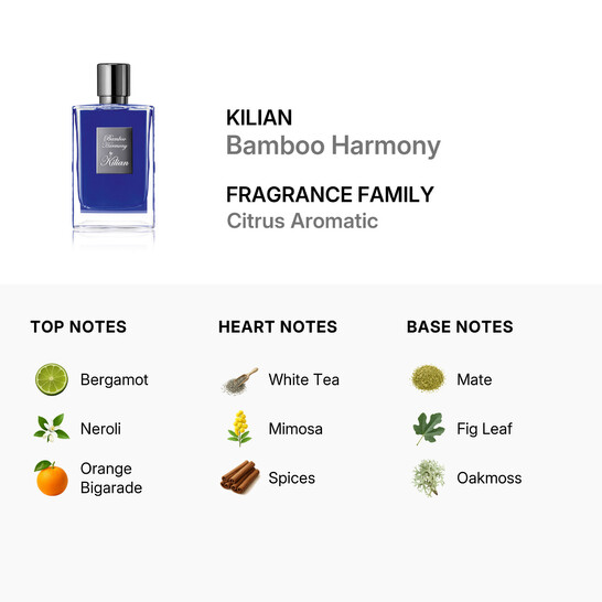 Kilian Unisex Bamboo Harmony EDP Spray 1.7 oz Fragrances