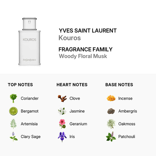 Yves Saint Laurent KOUROS/YSL EDT SPRAY 3.3 OZ (M) 3365440003866