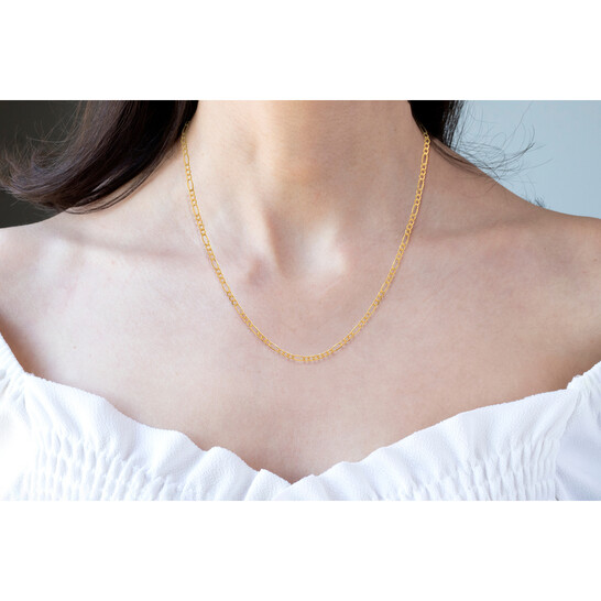 【14K】ドーターズジュエリー Sparkle chain necklace Sparkle Chain Necklace Solid 14K White Gold 20