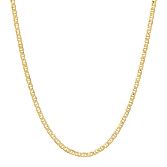 Kylie Harper Men's 14k Solid Yellow Gold 2.25mm Gucci