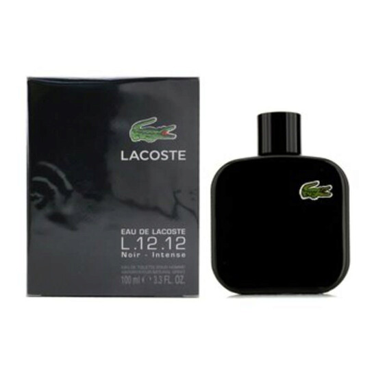 Lacoste L.12.12 Noir Intense / Lacoste EDT Spray 3.3 oz (100
