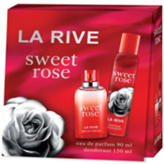La Rive Ladies Sweet Rose Gift Set Fragrances 5906735236101