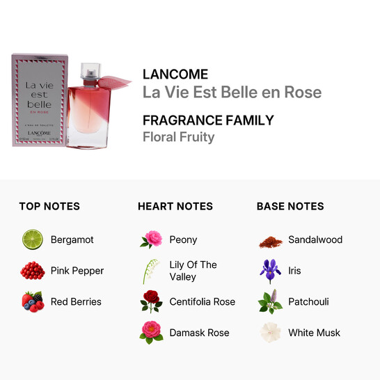 Lancome La Vie Est Belle en Rose by Lancome for Women - 1.7 oz EDT