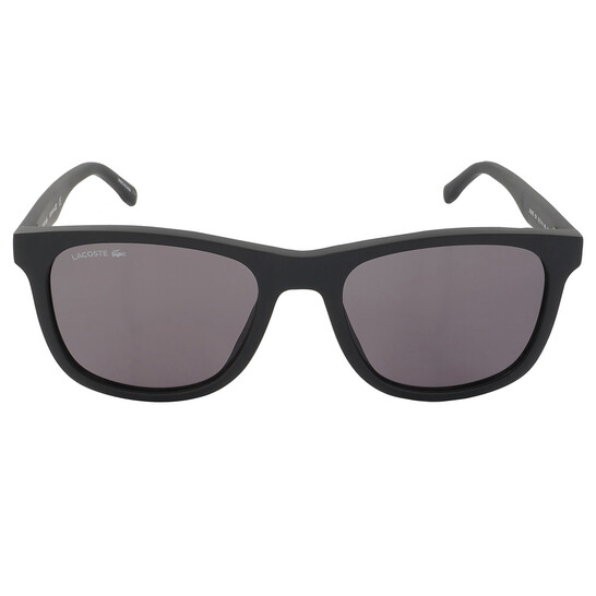 Lacoste Dark Grey Rectangular Unisex Sunglasses L929SE 001 53