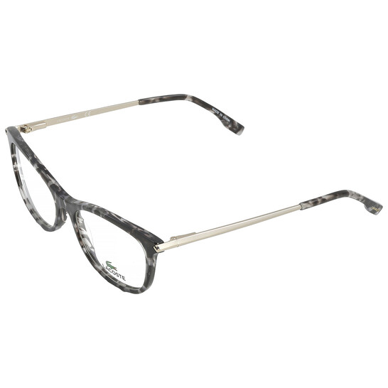 Lacoste キャットアイフレムメカネ L2983 001 Lacoste L2983 Women Black Cat Eye Eyeglasses – Otticanet USA