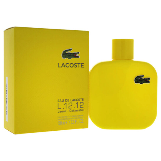Lacoste L.12.12 Jaune by Lacoste EDT Spray (yellow) 3.3 oz