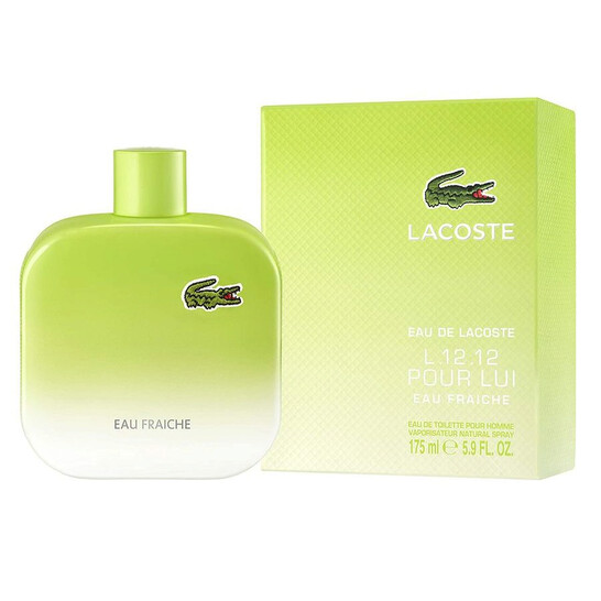 Lacoste Men's L.12.12 Eau Fraiche pour Lui EDT 5.9 oz