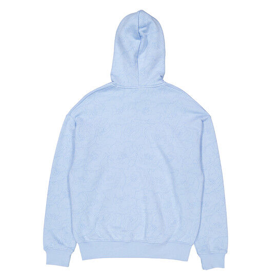 Lacoste Relaxed Fit Floral Print Cotton Hoodie, Brand Size 6 (X