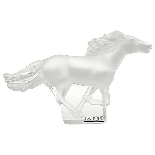 Lalique 12048 Clear Kazak Horse Figurine - 546x546 Image #2