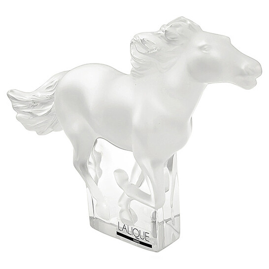 Lalique 12048 Clear Kazak Horse Figurine - 546x546 Image #3