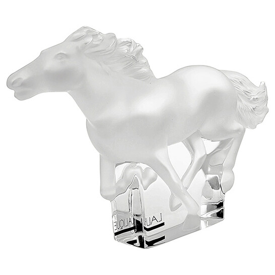 Lalique 12048 Clear Kazak Horse Figurine - 546x546 Image #4