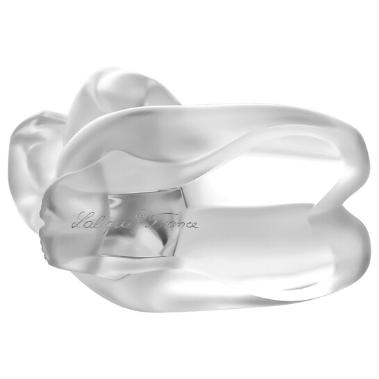 （希少）バカラ　Baccarat　フィギュリン　一番星　クリスタル 希少 BACCARAT バカラ Lalique クリア＆フロストクリスタル NAIADA