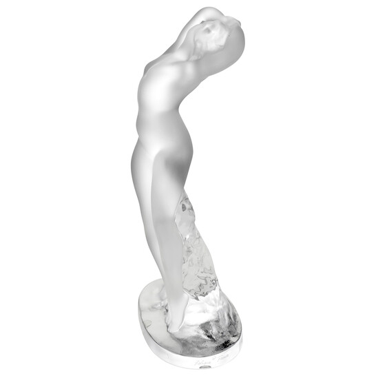 LALIQUE ラリック　ガラス製 ダンサー　女性ヌード像 LALIQUE ラリック 『ダンサー』 女性像 裸婦像 ヌード レディ
