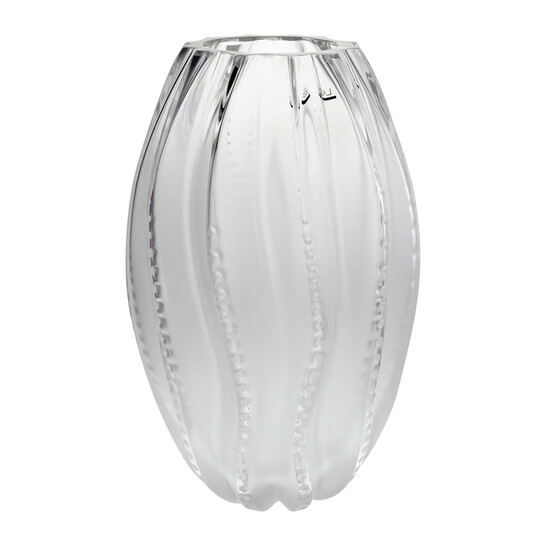 Lalique Crystal Large Medusa Vase 12651 0090592043813