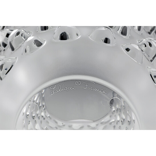 Lalique Crystal Mossi Vase 1220700 - 546x546 Image #3