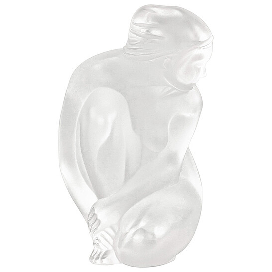 LALIQUE ラリック　ガラス製 ダンサー　女性ヌード像 LALIQUE ラリック 『ダンサー』 女性像 裸婦像 ヌード レディ