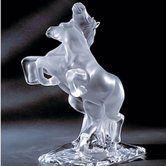 Lalique Crystal Wild Horses Figurine 12167 0090592008065