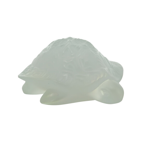 Lalique Figurine Opalescent Sidonie Turtle 1214400 090592121443