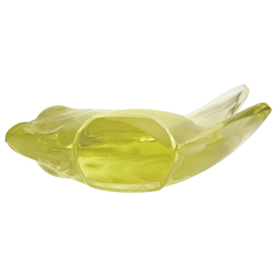 Lalique Figurine Yellow Seal Fish 3002400 - 546x546 Image #5