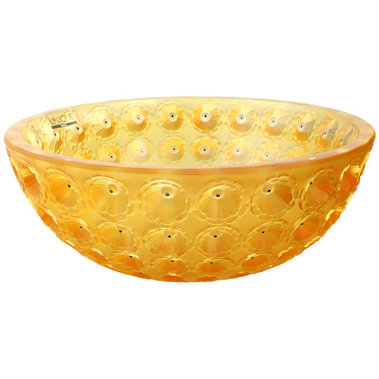 Lalique Nemours Bowl - Amber 10363100 090592923184