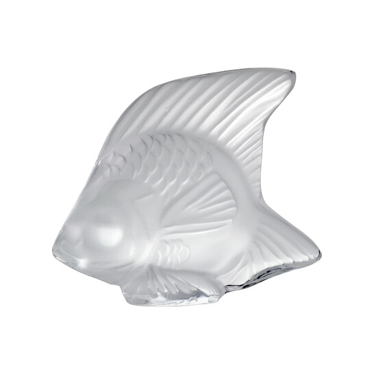 Lalique Opaque Clear Crystal Fish 3000000 - 546x546