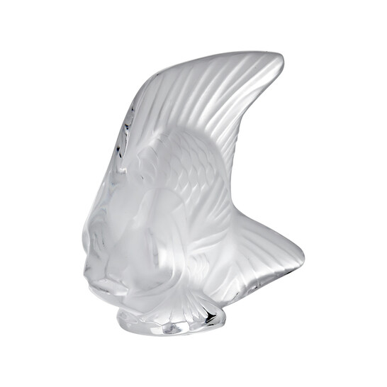 Lalique Opaque Clear Crystal Fish 3000000 - 546x546 Image #2