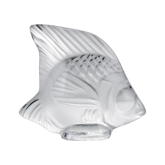 Lalique Opaque Clear Crystal Fish 3000000 - 546x546 Image #3