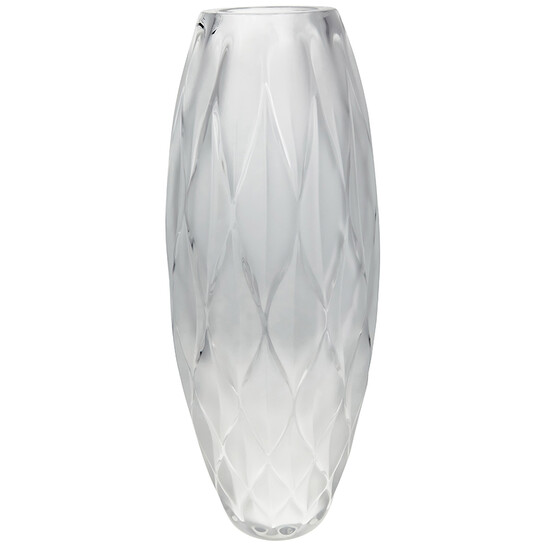 Lalique Vibration Oblong Vase 1267600 - 546x546
