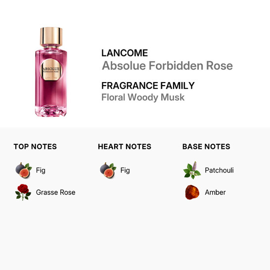 Lancome Ladies Absolue Forbidden Rose EDP Spray 3.4 oz (Tester