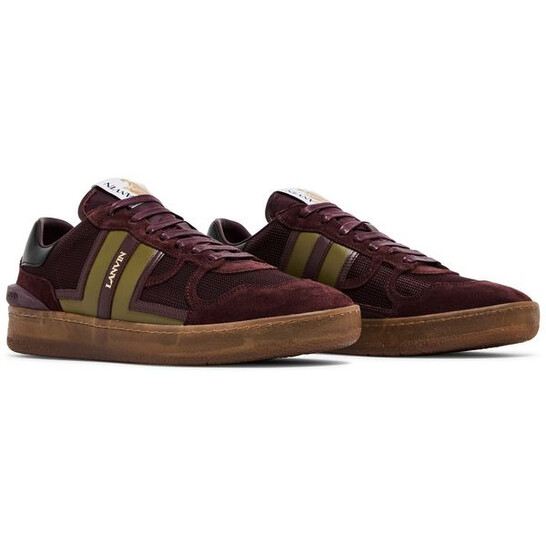 LANVIN - LANVIN　GOLF Curb Sneakers In Leather With Snake Laces | Lanvin