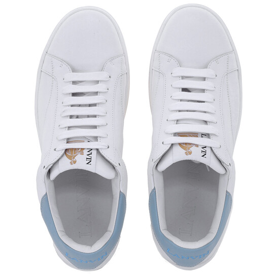 Lanvin DDB0 Leather Low-Top Sneakers, Brand Size 39 ( US