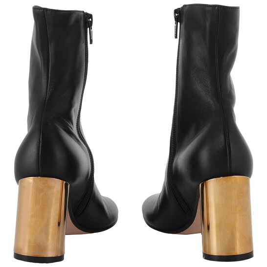 Lanvin Sequence Chunky Heeled Boots, Brand Size 35 ( US Size 4 ) - 546x546 Image #4