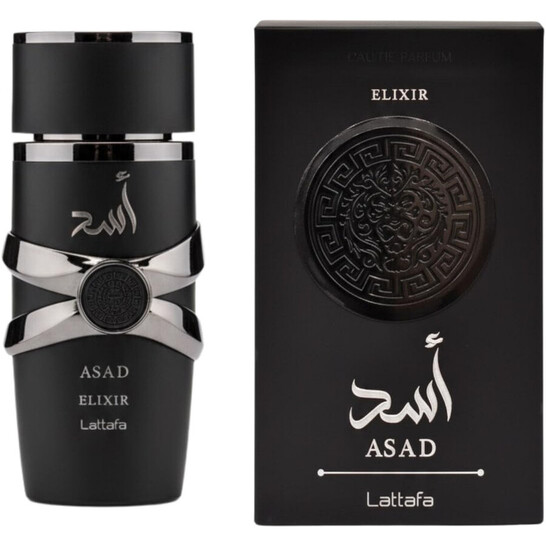 Lattafa Men's Asad Elixir EDP Spray 3.4 oz Fragrances