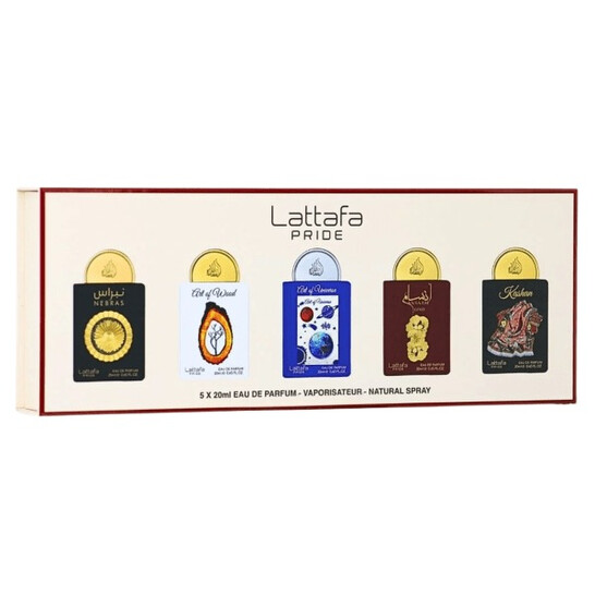 Lattafa Mini Set 5pcs EDP Gift Set Fragrances 6290362348092