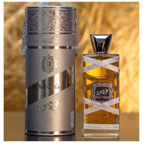 Lattafa Oud Mood Reminiscence EDP Spray 3.4 oz Fragrances