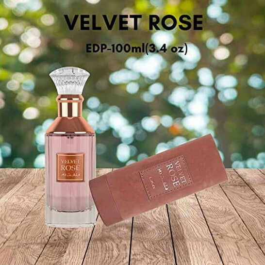 Lattafa VELVET ROSE 香水 Velvet Rose Lattafa Perfume EDP Eau De Parfum Cologne 100mL