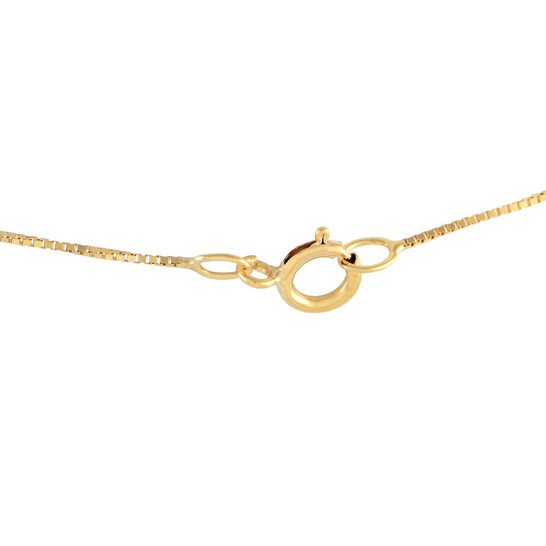 Lb Exclusive 14K Yellow Gold 0.03ct Diamond and Sapphire