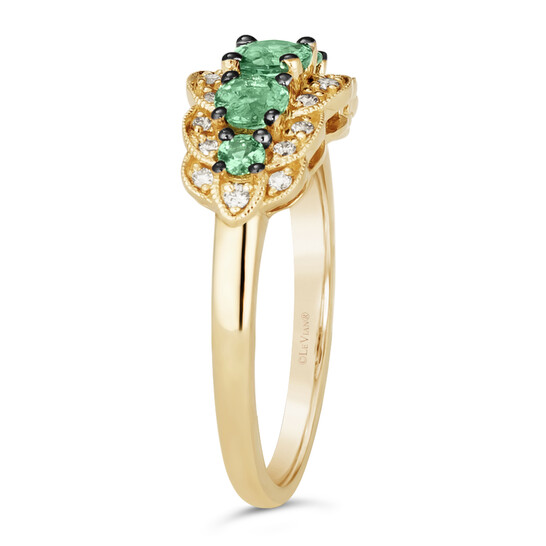 Le Vian Costa Smeralda Emeralds Ring set in 14K Honey Gold 886154