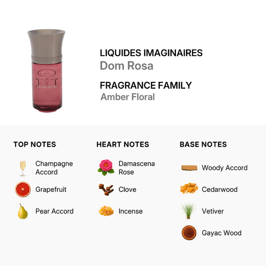 Liquides Imaginaires Unisex Dom Rosa EDP 3.4 Oz 3770004394036