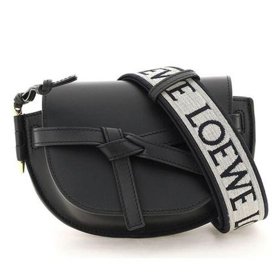 Loewe Mini Gate Dual Bag in Black A650N46X131100
