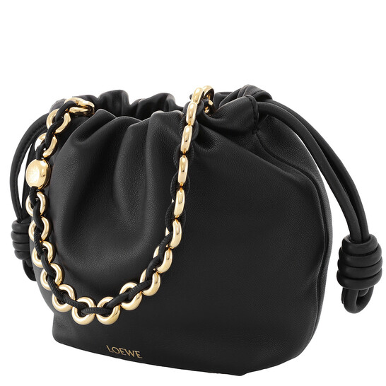 【VIP価格】LOEWE MINI FLAMENCO BAG IN SOFT NAPPA LOEWE Mini Flamenco Nappa Leather Clutch Bag | Brown