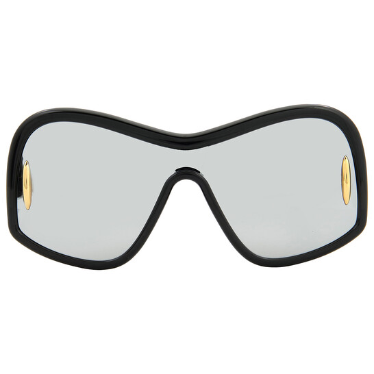 Loewe Silver Mirror Mask Unisex Sunglasses LW40131 01C 144 