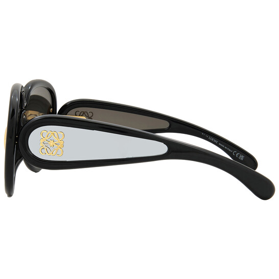 Loewe Silver Mirror Pilot Unisex Sunglasses LW40132I 01C 65  display picture 3