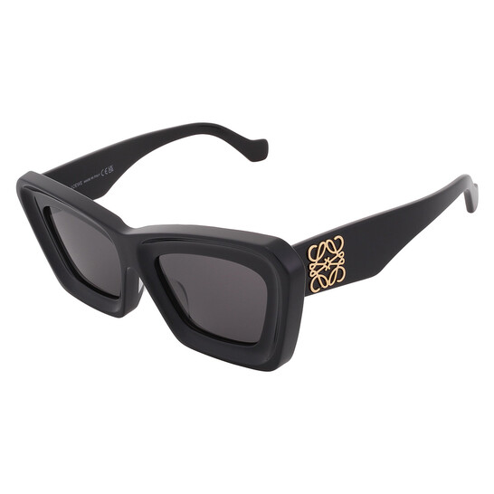 Loewe Smoke Butterfly Ladies Sunglasses LW40145F 01A 53  display picture 1