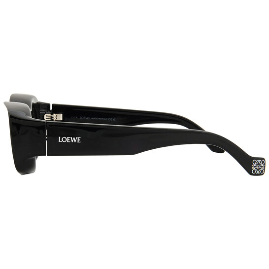 Loewe Smoke Rectangular Unisex Sunglasses LW40033I 01A 49