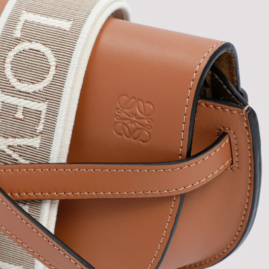 LOEWE セール★ A650N46X25 Loewe Soft Calfskin Gate Dual Mini Bag A650N46X132530