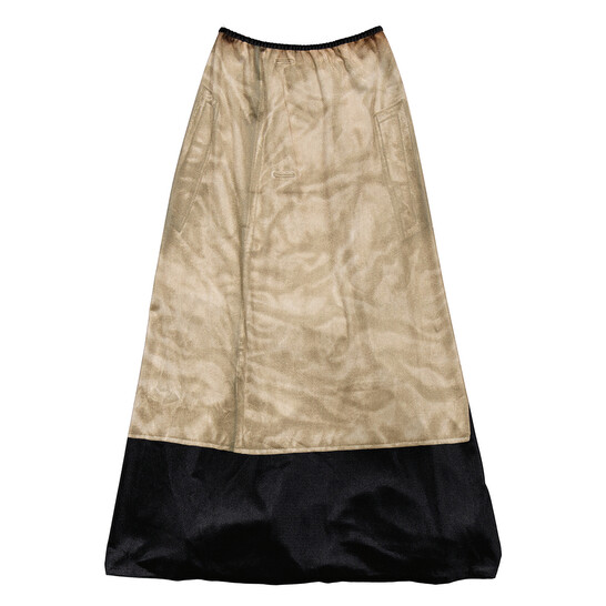 Loewe Trompe Loeil Midi Skirt, Brand Size 36 S540Y08X68.3101