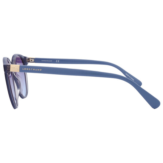 Longchamp Blue Oval Ladies Sunglasses LO658S 424 51  display picture 2